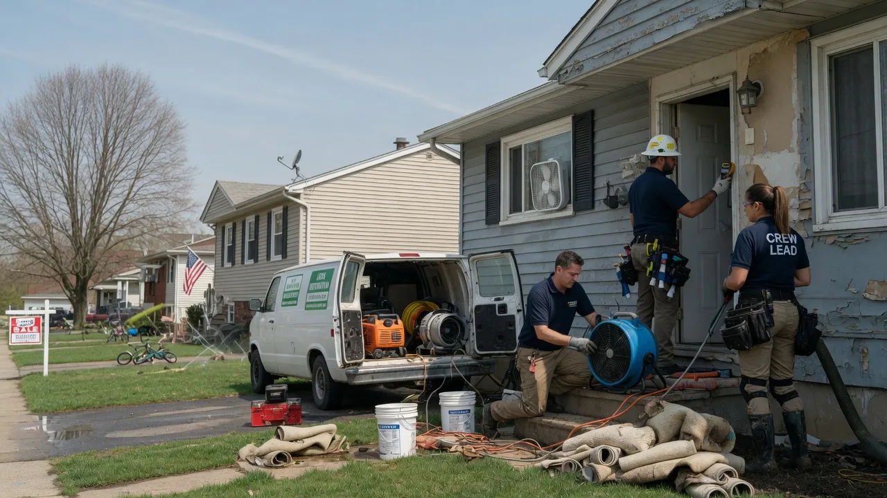 Flood Cleanup in Gladewater, TX near me